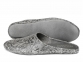 Домашние тапочки Pellagio 1502 серый гипюр женские