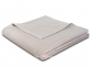 Однотонный плед Biederlack Bocasa Thermosoft silber 220х240