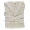 Махровый халат с капюшоном ABYSS & HABIDECOR Capuz Twill кремовый col.101