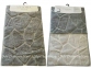 Набор серых хлопковых ковриков Velora Home Line Stone Grey 60х100+50х60