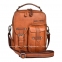 Мужская сумка Hill Burry 3060-brown кожаная Коричневый
