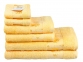Махровое полотенце Maisonette Bamboo 76х152 желтое (8699965120940)