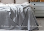 Однотонное покрывало La Modno Grain Sky Gray 200х220