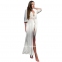 Длинная пляжная туника-халат Shato ST 263 off white