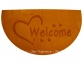 Коврик придверный IzziHome Peppina Parga Y. Kahve Welcome Kalp 40х75 (2200000547590)