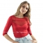 Женская красная блузка Eldar Mati