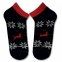 Мужские теплые шерстяные носки Marilyn Angora Footies terry X50 black