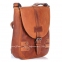 Мужская кожаная сумка через плечо BURRY 3100 коричневая