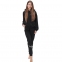 Женский костюм с худи Wiktoria 1615 черный