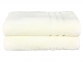 Хлопковое махровое полотенце Maisonette Micro Touch 70х140 кремовое (8699965114147)