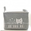 Корзина для игрушек Berni Cat gray на завязках (43484)