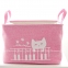 Корзина для игрушек Berni Cat pink на завязках (43483)