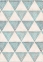 Коврик для детской комнаты Berni Pattern of Triangles 133х190 (45997)