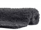 Однотонный коврик с антискользящим покрытием Aquanova Musa Caviar 70х120