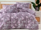 Хлопковое постельное белье First Сhoice Homesko Santino purple ранфорс евро