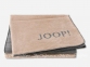 Хлопковый плед JOOP! Melange-Doubleface Sand-Stein 150х200 (B7073)