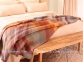 Хлопковый плед Biederlack Bocasa Wohndecke Love 150х200