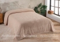 Хлопковая махровая простынь Uniko Crown Home Garden beige 220х240