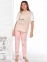 Хлопковая пижама для девочки подростка Sevim 8196