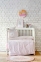 Детский набор в кроватку для младенцев 7 предметов Karaca Home Little Pudra пудровый