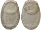Набор бежевых хлопковых ковриков Velora Home Karina Beige 60х100+50х60