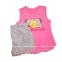 Детская трикотажная пижама шорты с футболкой Vienetta 1805 розовая
