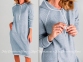 Женское кашемировое платье Marc & Andre W22-00CH1103 серое