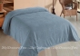 Хлопковая махровая простынь Uniko Crown Home Kalp gri 220х240