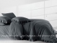 Серое постельное белье с рюшами из вареного хлопка La Maison Weens charcoal евро