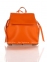 Рюкзак Genuine Leather 8945-orange кожаный Оранжевый