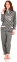 Комплект женский Jokami Aurora кофта и штаны серый