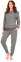Комплект женский Jokami Stella кофта и штаны серый