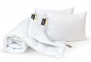 Всесезонный шелковый набор одеяло и две подушки MirSon 1690 Eco Light White 220х240 (2200002657082)