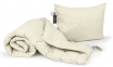 Всесезонный шелковый набор одеяло с подушкой MirSon 1689 Eco Light Crem 220х240 (2200002657044)