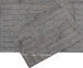 Набор ковриков Shalla Dax Antrasit 40х60+50х80 антрацит