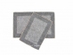 Набор ковриков Shalla Fabio Gri 40х60+50х80 серый