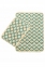 Набор ковриков в ванную комнату IzziHome Solo 40X60+60X90 Krem Mavi Geometri (2200000544926)