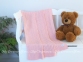 Плед детский вязаный Betires Sofi 90x90 pink 2020 (700481)