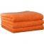 Махровое полотенце Cawoe Life Style Uni 7007-316 mandarine 30х50
