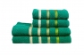 Махровое полотенце для лица IzziHome Vega 50х90 зеленый