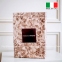Постельное белье сатин люкс Mascioni Messina семейный 2x160x220 бежевое