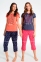 Женская футболка и бриджи U.S.Polo Assn 15662 оранжевые